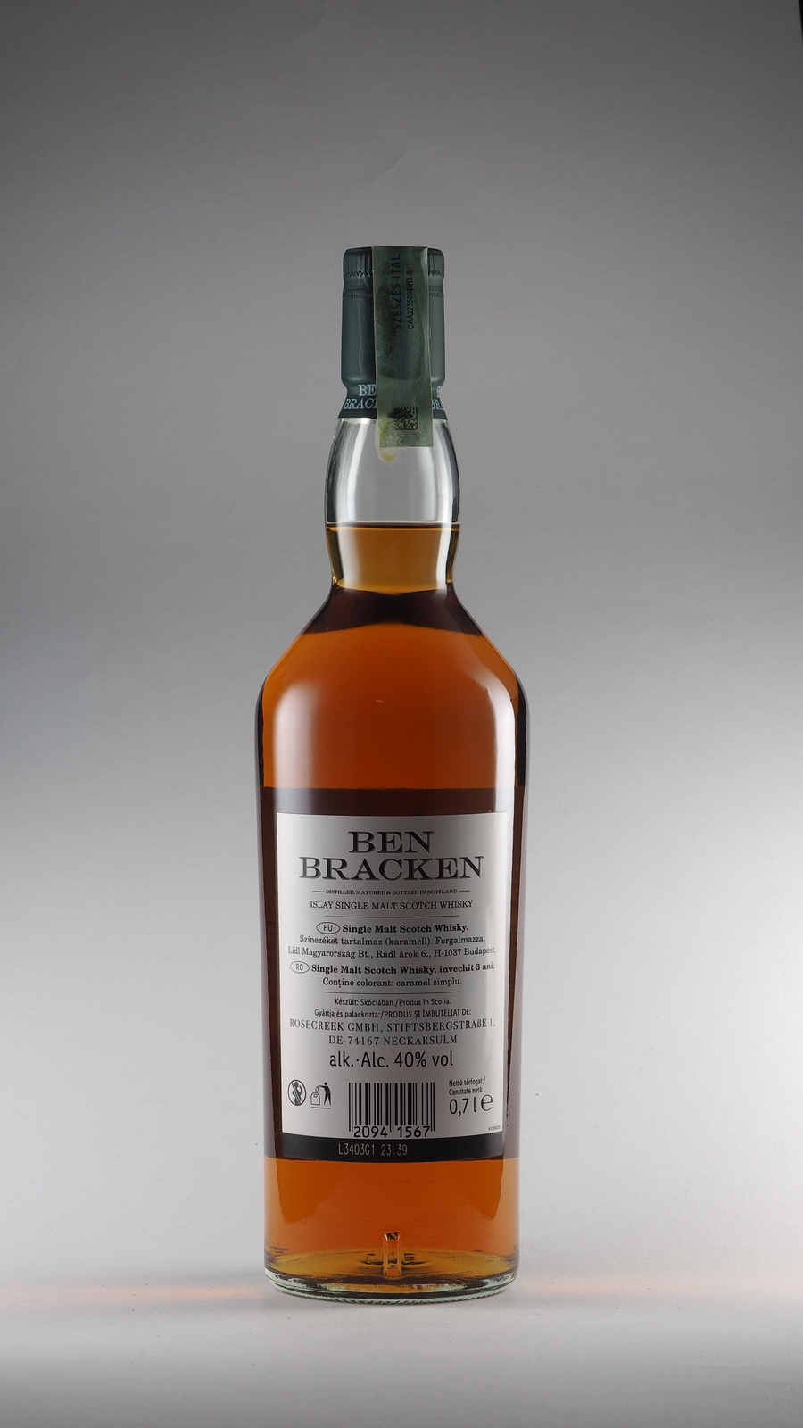 Ben Bracken Single Malt Whisky Szeni Collection –